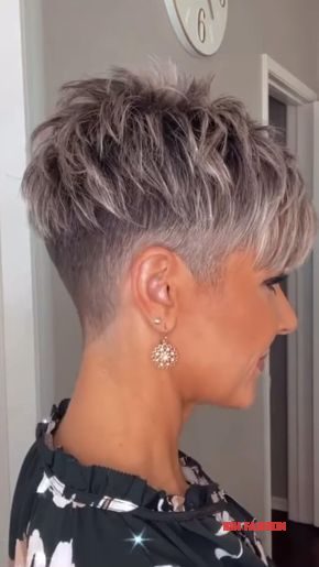 Pixie Cuts for Older Ladies