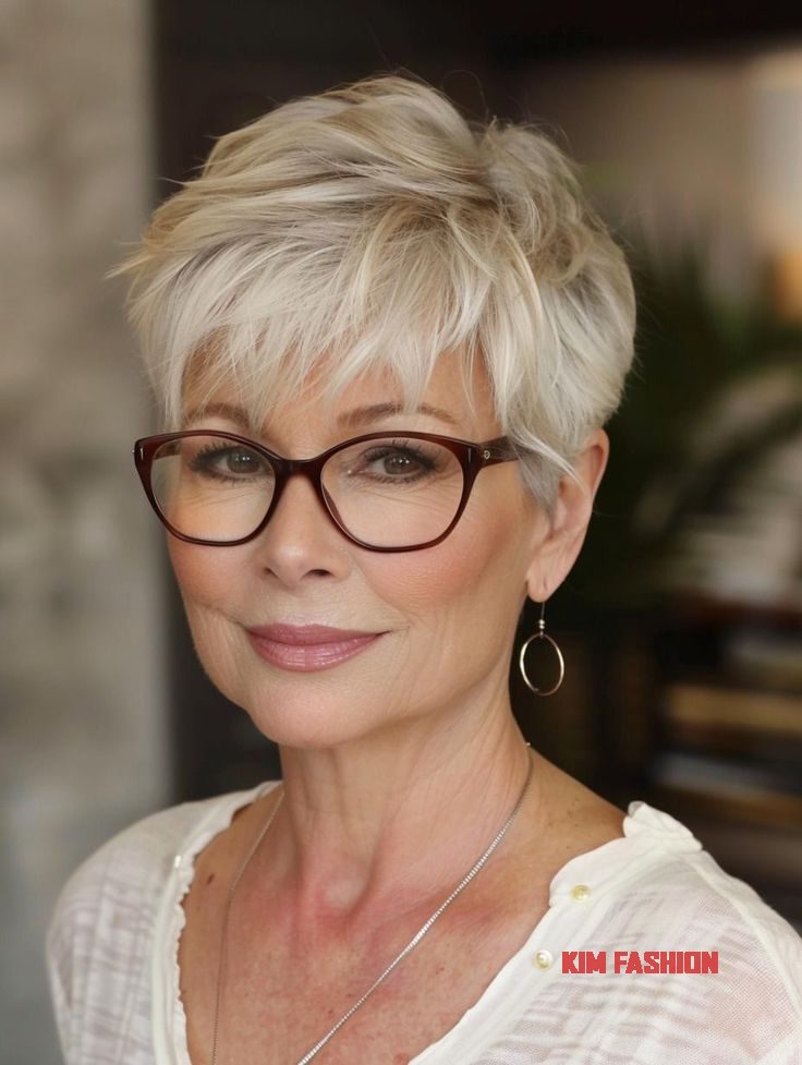 Pixie Cuts for Older Ladies